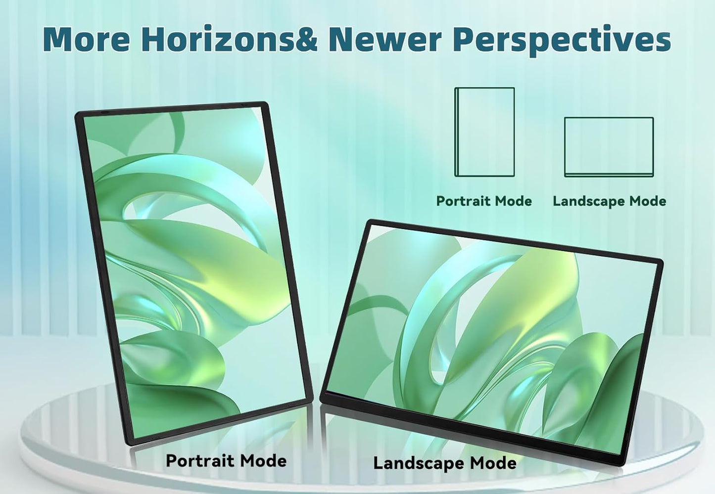 AOKER 16" Portable Monitor for Laptop - 2.5K QHD