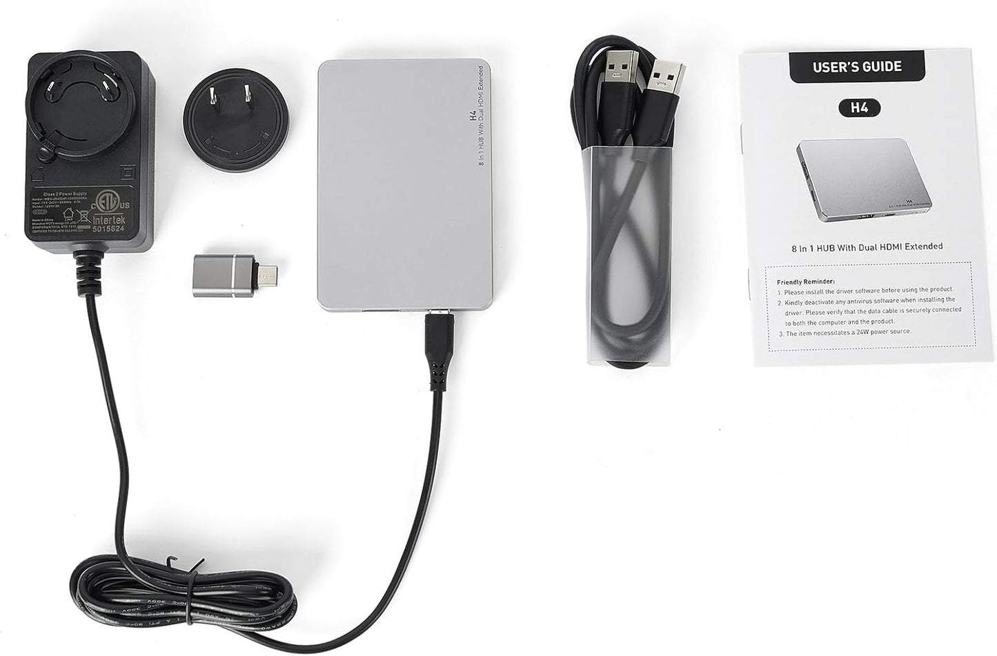 Computer hardware components on a white background