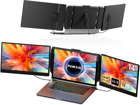 AOKER S2 14''Laptop Screen Extender Portable